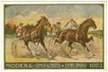 Modena, Corse al Trotto 22-23-29 Aprile, Fiera Cavalli 21-24 Aprile 1923