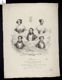 Artisti In Faenza nel Giugno 1837. : 1 Giuseppina Strepponi 2. Amalia Brugnoli-Samengo 3. Napoleone Moriani 4. Domenico Cosselli 5. Felice Varesi