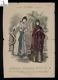 La Saison 22.e Ann&eacute;e, 16 Janvier 1889. Toilette avec tablier brod&eacute; ... ; Toilette avec manteau de th&eacute;atre.