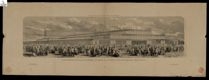 Grande Exposition Universelle De L'Industrie. Vue Ext&eacute;rieure Du palais Dans Hyde-Park. (C&ouml;t&eacute; Su Sud-Est)