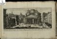 Veduta del Tempio di Santa Maria della Rotonda, nella Citt&agrave; di Roma