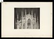 Tav. VII: Il modello per la nuova facciata del Duomo