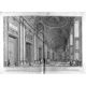 Veduta interna del Portico avanti l'ingresso della Basilica Liberiana detta S. Maria Maggiore fatto adornare dalla Santa Memoria di Papa Benedetto XV con bassorilievi e con vaghi ornamenti di stucchi dal Cavaliere Ferdinando Fuga Architetto Fiorentino terminato l'Anno MDCCXLIII