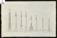 Colonna antoniana a Roma ; Colonna di Pompeo in Alessandria ; Colonna di S.a. M.a Maggiore a Roma ; Colonna di Eliopoli ; Colonna della Concezione a Roma ; Colonna di S. Pietro a Roma ; Colonna di Foca a Roma ; Colonna di Ariosto a Ferrara
