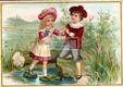 [Ragazzo e ragazza in scene campestri]