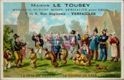 Maison Le Tousey : La f&egrave;te du village: la course en sacs