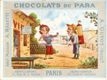 Chocolat du Para Anc.e Maison A. Rasetti A. Guyot Succ.r