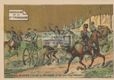 Chocolat de la Cie. Fran&ccedil;aise : Batterie attel&eacute;e : Ou est le capitaine et ou va t'elle prendre position?