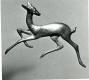 [Spilla con motivo animalistico di gazzella in corsa