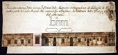 Facciata esterna della nuova Fabbrica delle Sagrestie corrispondente al Laterale di S. Piet: dalla parte di Carlo Magno, che continua la medesima Architettura della Piazza fatta dal Bernini