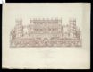 Macchina pirotecnica che il comune di Roma fa incendiare sul monte Giannicolo in ricorrenza della festa dei S.S. Pietro e Paolo nell'anno 1868 rappresentante sotto forme architettoniche le amenit&agrave; descritte dal Tasso ai canti XV e XVI