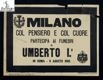 Milano col pensiero e col cuore partecipa ai funebri di Umberto 1.o in Roma : 9 agosto 1900