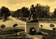 Imola : Viale Dante e Monumento al Partigiano
