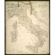 Carta geografica dell'Italia : 1833