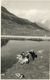 [Alberto, Carlotta, Ennia e Genny, l'amica di Nervi, in riva a un lago, Passo del Foscagno (Sondrio), estate 1951