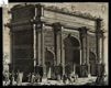 Nuovo ed esatto Prospetto dell'antico Arco Trionfale di Settimio Seuero posto nell foro Boario