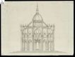 [Sezione di una chiesa in stile gotico