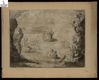 [Isola deserta sopra l'Oceano contigua &agrave; picciolo scoglio : Giunone sopra de l'Isola. Calisto guidata da le due Aure, che la rapirono sopra lo scoglio : Nereo sopra la coda d'un gran Pesce Marino. Choro di Nereidi sopra il dorso d'altri pesci. Choro di Tritoni nel Mare