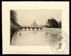[Il Tevere col Ponte e Castel Sant'Angelo : Roma
